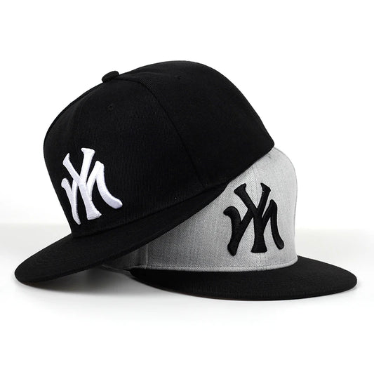 2019 new 100%cotton MY letter embroidery baseball cap hip hop outdoor snapback caps adjustable flat hats outdoor sun hat Totally invincible