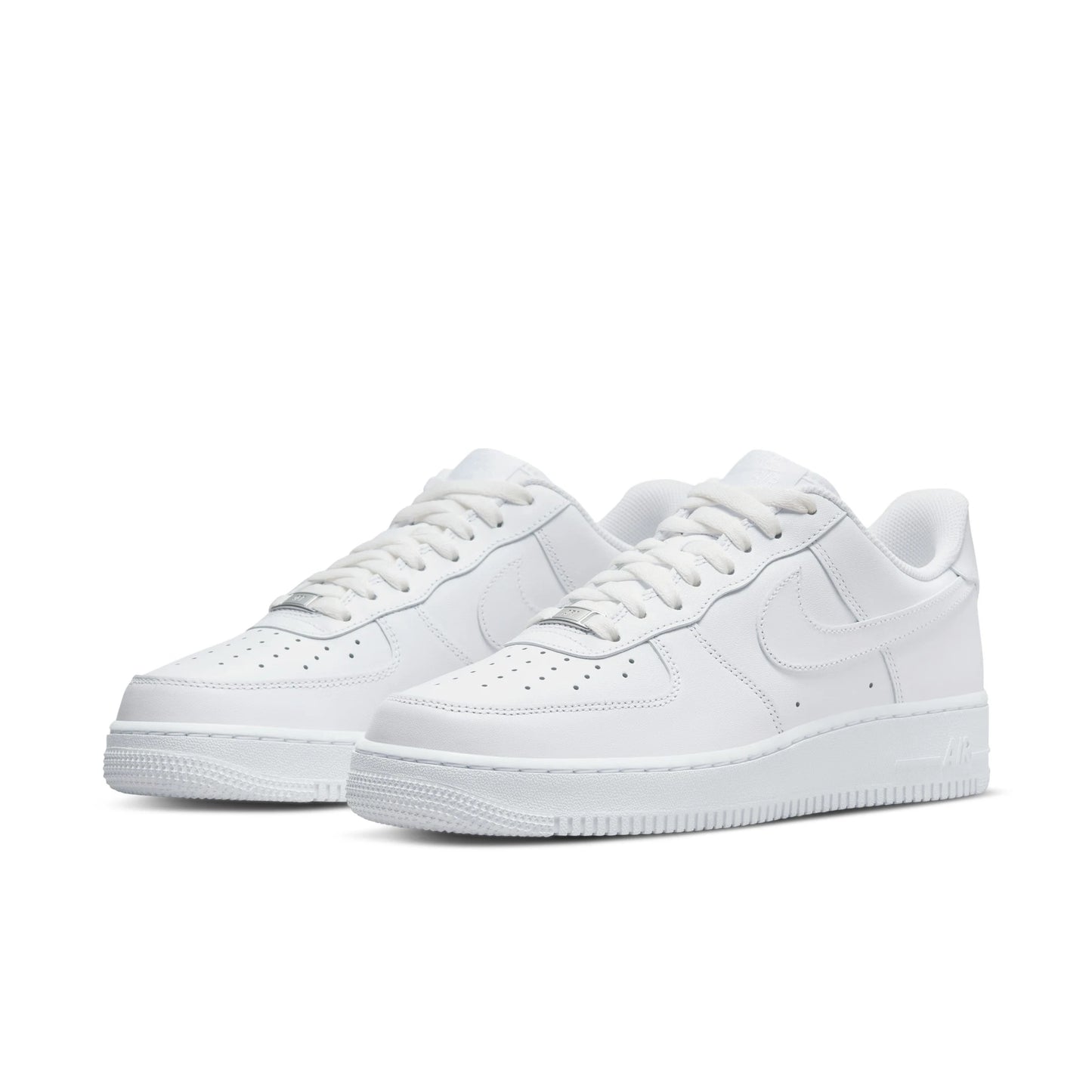 Air Force 1 Nike Men's and Women's Skateboarding Shoes Fashion Black and White Comfortable Af1 Casual Sports Shoes Board Shoes