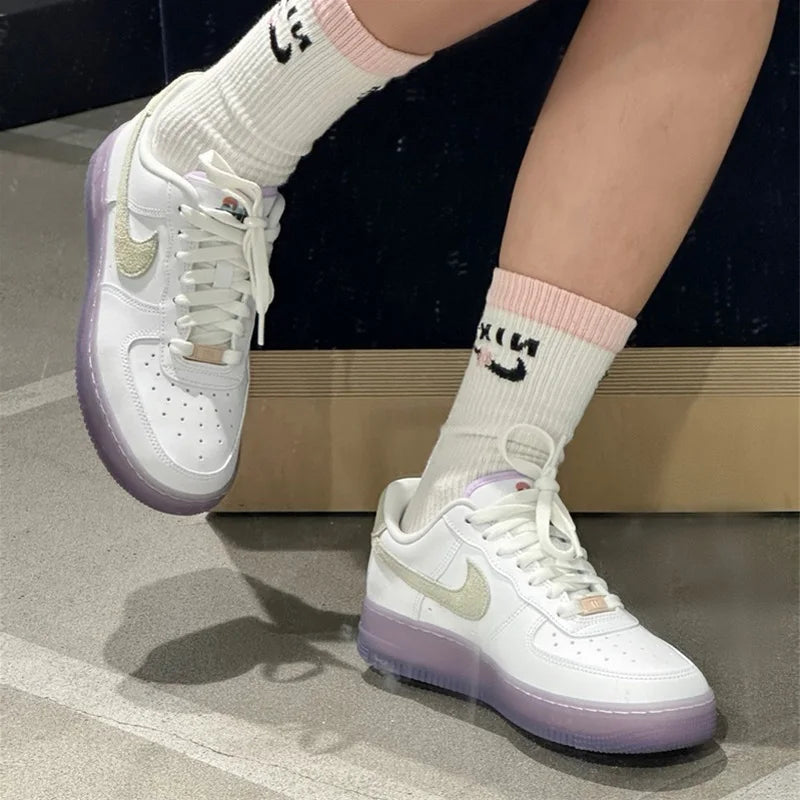 NIKE AIR FORCE 1 '07 LX AF1 Women's sports shoes Cushioned comfortable fashion casual board shoes HF5719-139 Totally invincible