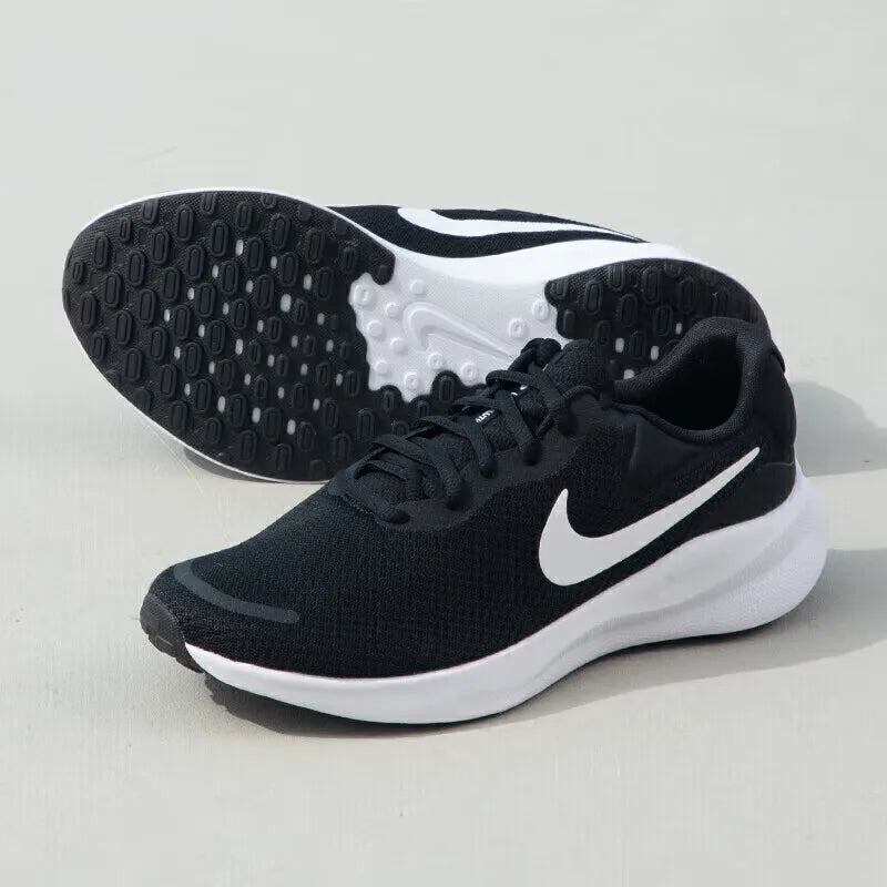 NIKE Men's Cushioned Wide Version of REVOLUTION 7 Athletic Shoes Running Shoes Totally invincible