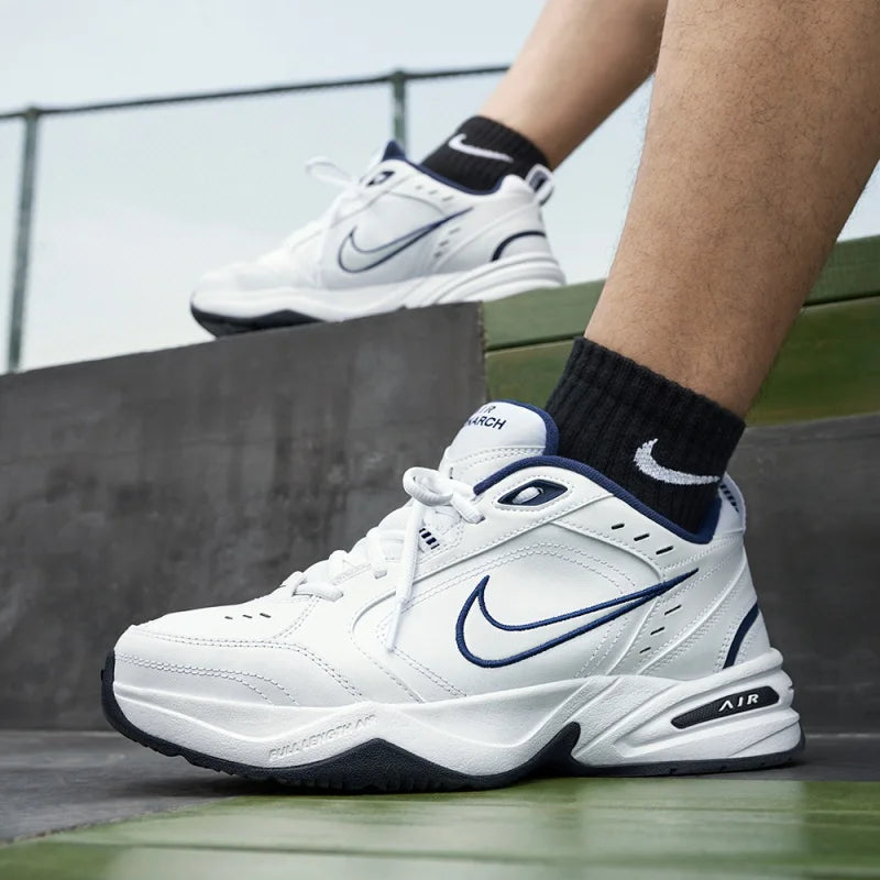 Nike Air Monarch Iv Men's Shoes Sports Shoes Training Shoes Air Cushion Cushioning Casual Running Shoes 415445 -102 Totally invincible