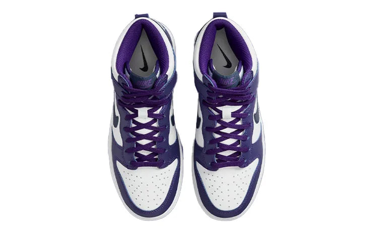 Nike Dunk High Electro Purple Midnight Navy GS Totally invincible