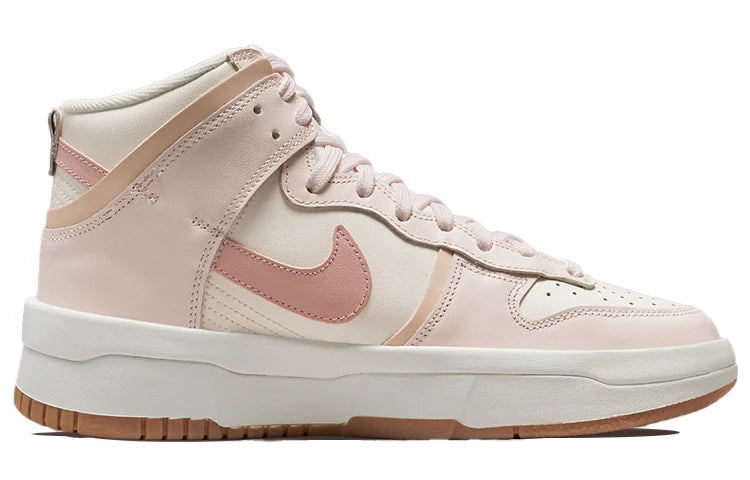 Nike Dunk High Up "Pink Oxford" Sneakers Totally invincible