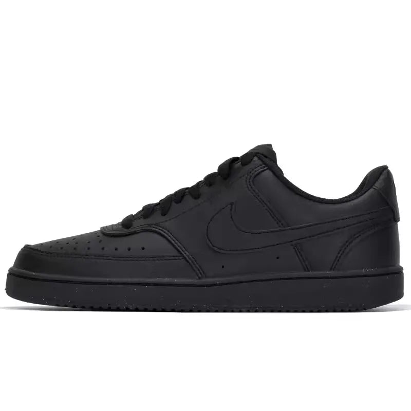 Nike men's shoes 2024 new men's COURT VISION classic low-top board shoes pure black simple all-match casual shoes Totally invincible