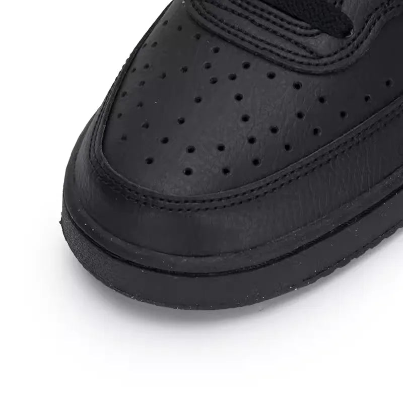 Nike men's shoes 2024 new men's COURT VISION classic low-top board shoes pure black simple all-match casual shoes Totally invincible