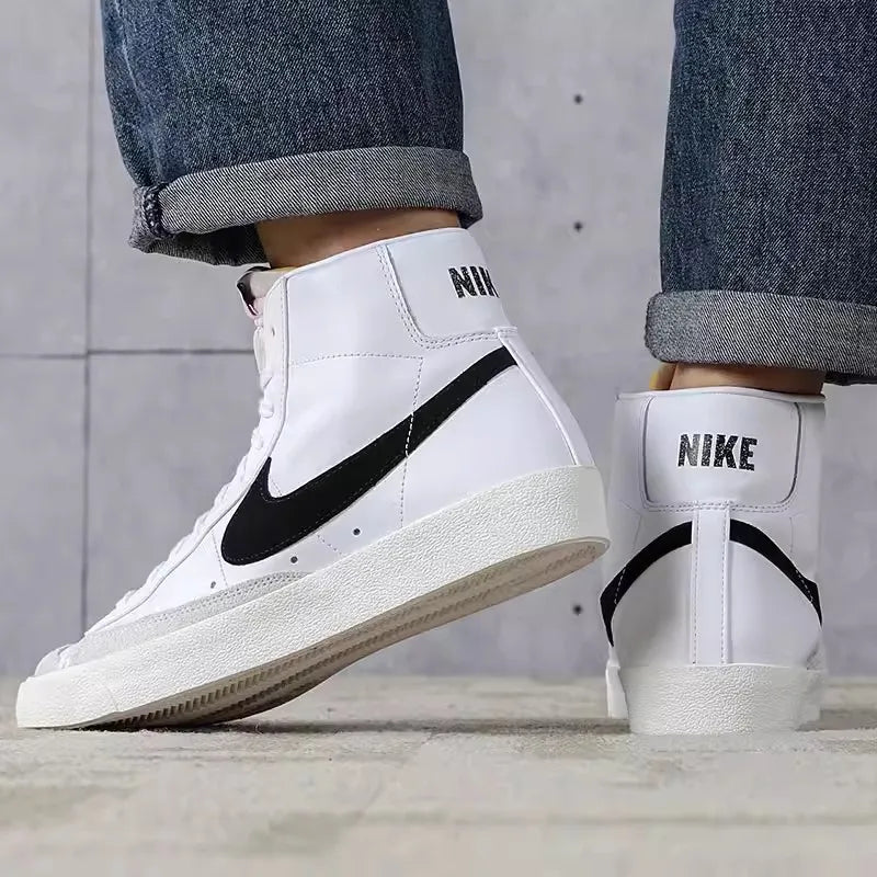 Nike men's shoes classic BLAZER MID '77 VNTG sneakers High top trend fashion board casual shoes Totally invincible