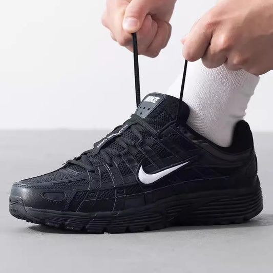 Nike men's shoes new retro P-6000 sneakers Black classic fashion light breathable casual running shoes jogging shoes Totally invincible