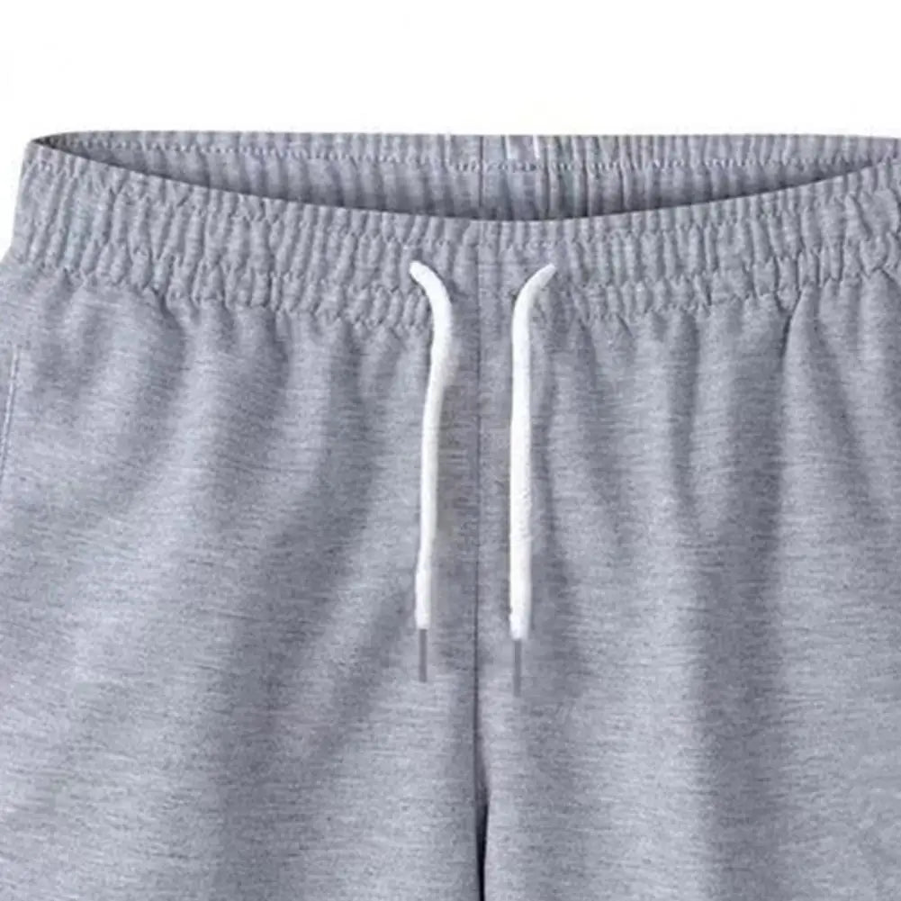 Side Zipper Pockets Men Shorts Casual Shorts Gym Fitness Baskeball Running Shorts Sport Short Pants Summer Trousers Sweat Shorts