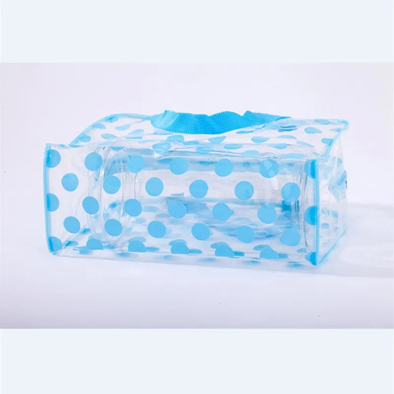 Waterproof Swimming Bags Sports Travel Bathing Storage Bag Women Transparent Organizer PVC  Bath Bag