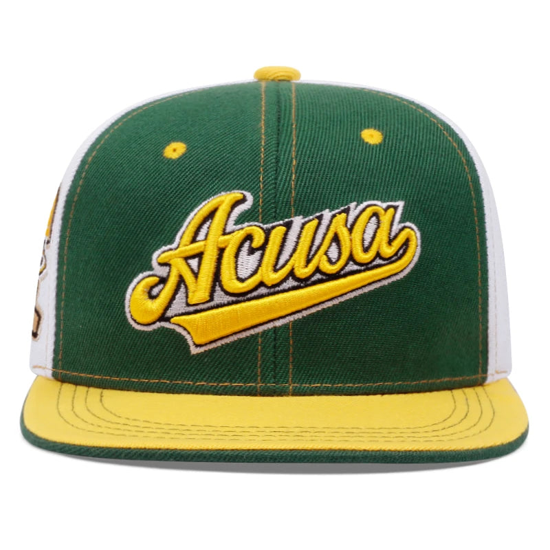 2024 New Acusa Letter Embroidered Men's Youth Hip Hop Retro Hat Snapback Cotton High Quality Fashion Women's Baseball Hat