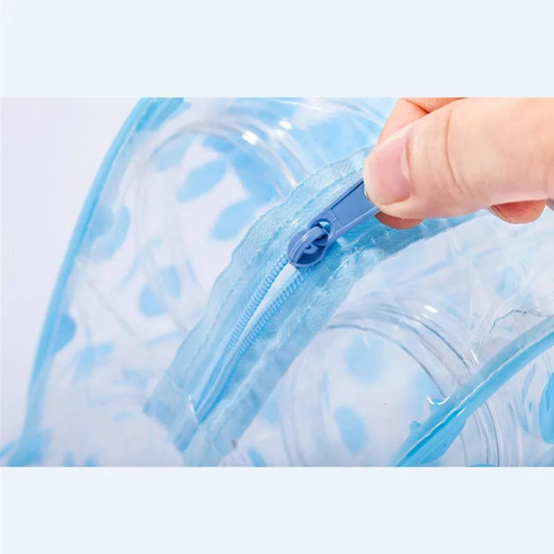 Waterproof Swimming Bags Sports Travel Bathing Storage Bag Women Transparent Organizer PVC  Bath Bag