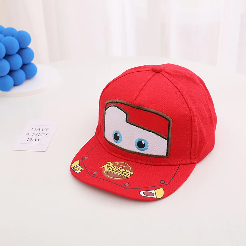 Disney Anime Cars Kids Baseball Cap Korean Toddler Baby Hat For Boys Girls Fashion Outdoor Children's Hip Hop Snapback Sun Caps