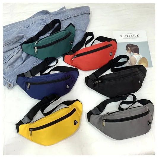 Running Waist Bag Sports Belt Pouch Mobile Phone Case Men Women Hidden Pouch Gym SportsBags Running Belt Waist Pack