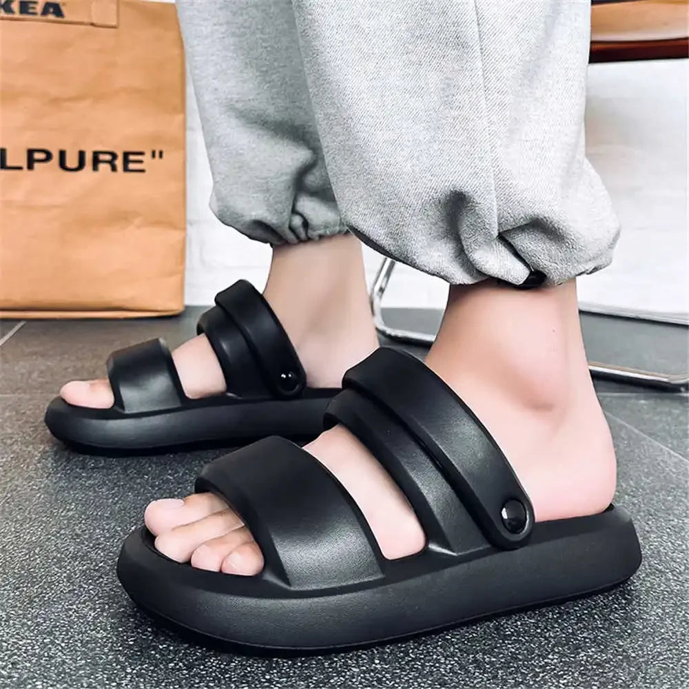 Slip-on Strapless White Sport Shoes Men Luxury Brand Flip Flops Men's Sandals Slippers Sneakers 2024g New Fast Pro