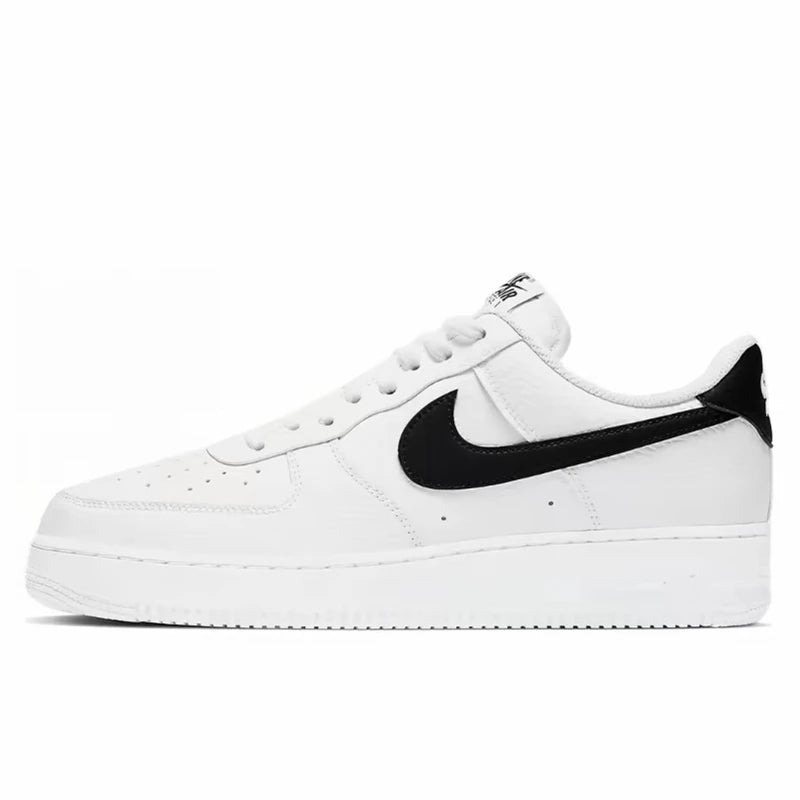 Nike Air Force 1 07 Men Woman Skateboarding Shoes Classics Black White Genuine leather Non-slip Comfortable Af1 Running Sneakers