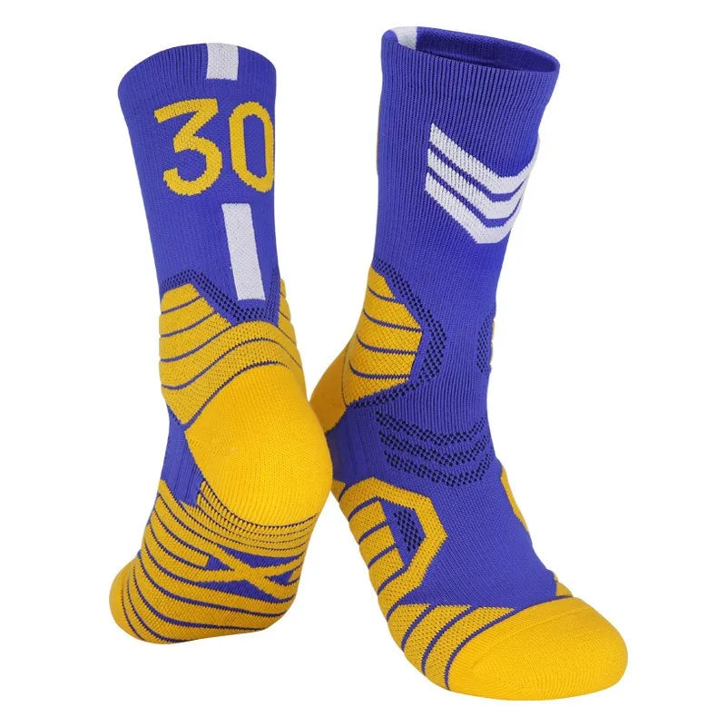 Wholesale 12 Pairs Elite Basketball Socks for Men Kobe Bryant Sports Boy Children Jordan Balls Medium Tube Towel for Training