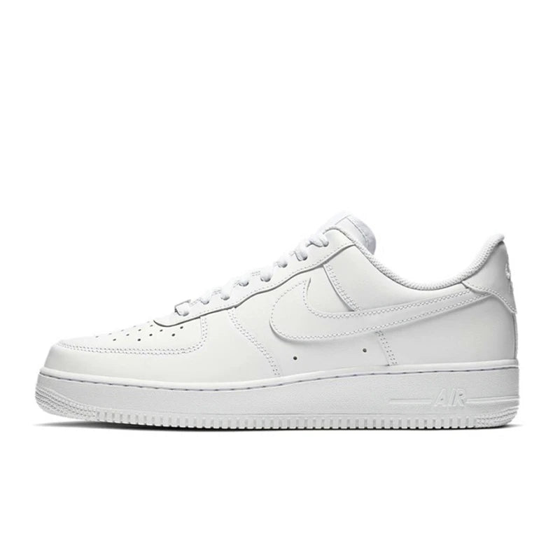 Nike Air Force 1 07 Men Woman Skateboarding Shoes Classics Black White Genuine leather Non-slip Comfortable Af1 Running Sneakers